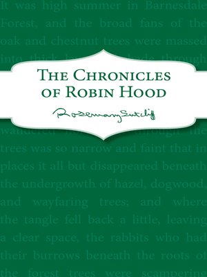 cover image of The Chronicles of Robin Hood